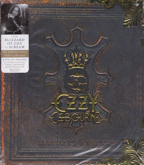 CD + DVD Ozzy Osbourne ‎– Memoirs Of A Madman
