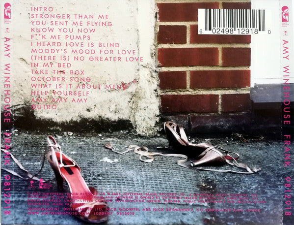 CD Amy Winehouse ‎– Frank