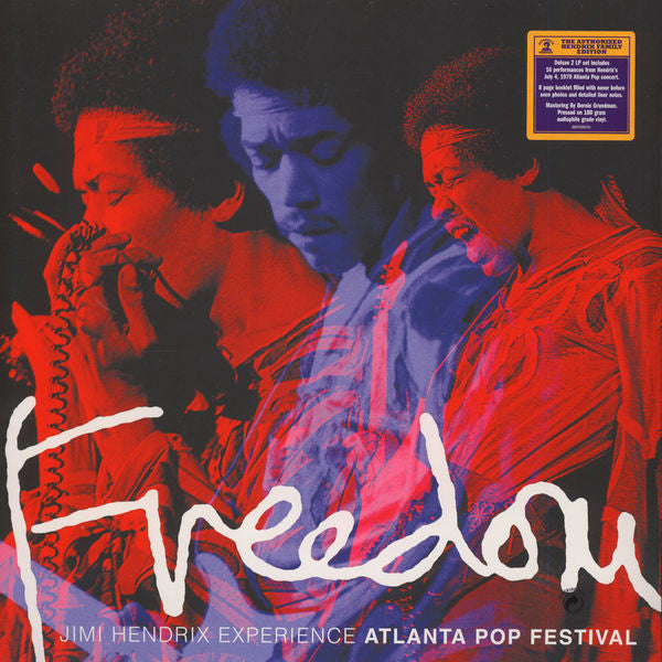 LP Jimi Hendrix Experience ‎– Freedom: Atlanta Pop Festival