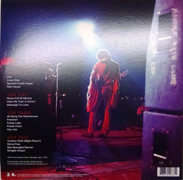 LP Jimi Hendrix Experience ‎– Freedom: Atlanta Pop Festival