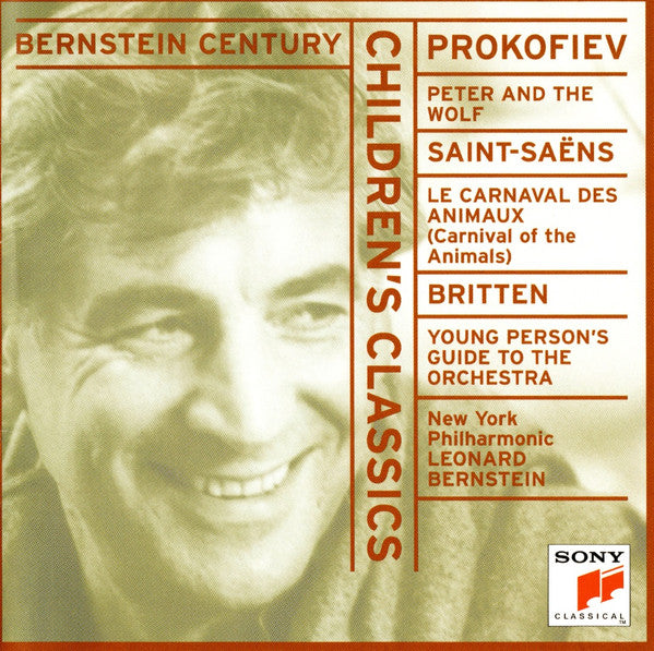 CD Prokofiev* / Saint-Saëns* / Britten* - New York Philharmonic*, Leonard Bernstein – Children's Classics
