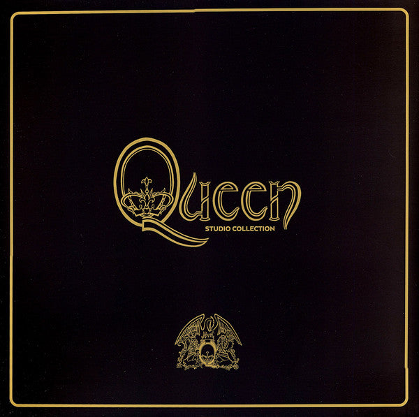 LP X15  Queen ‎– Studio Collection + Libro