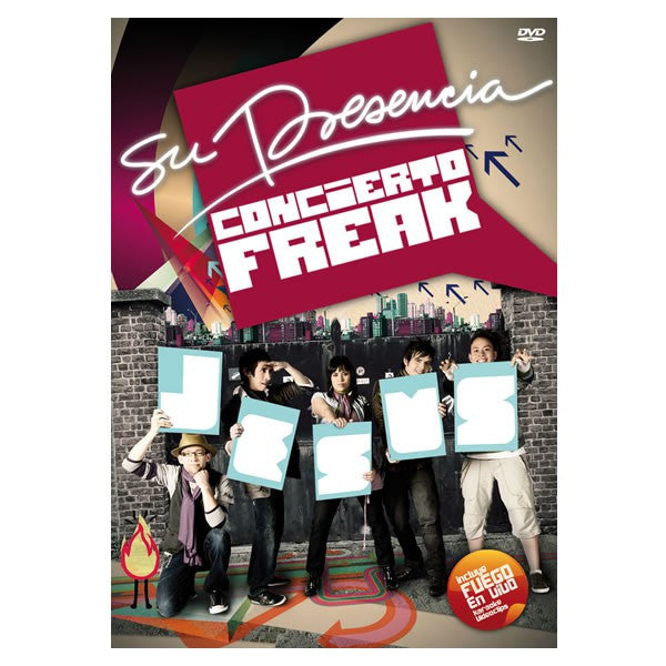 DVD Su Presencia - Concierto Freak