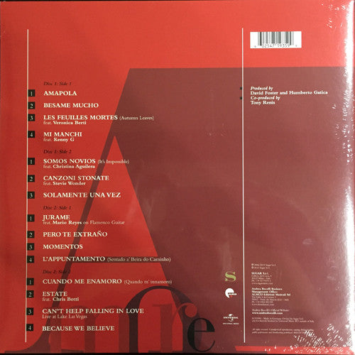 LP X2 Andrea Bocelli ‎– Amore