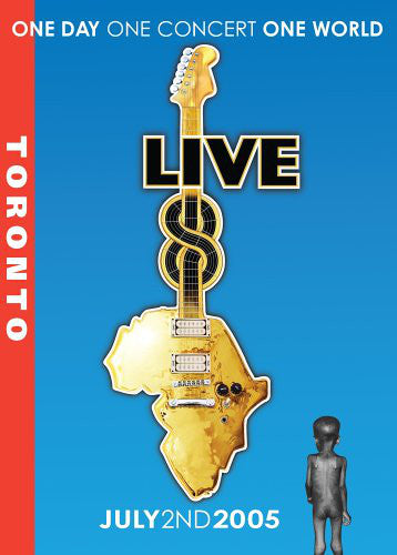 DVD Various ‎– Live 8 Toronto