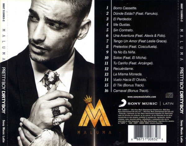 CD Maluma ‎– Pretty Boy Dirty Boy