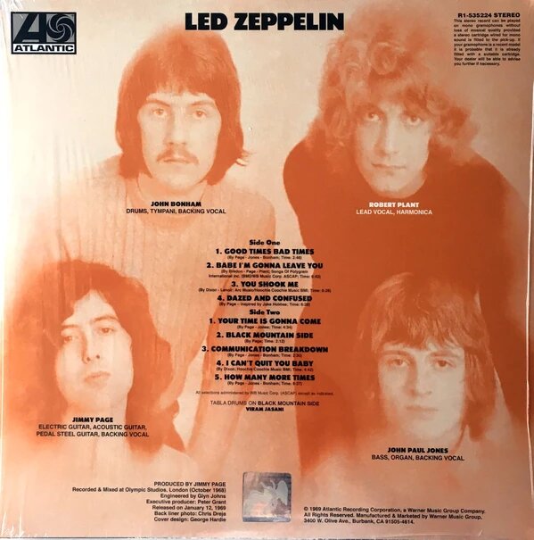 LP Led Zeppelin – Led Zeppelin