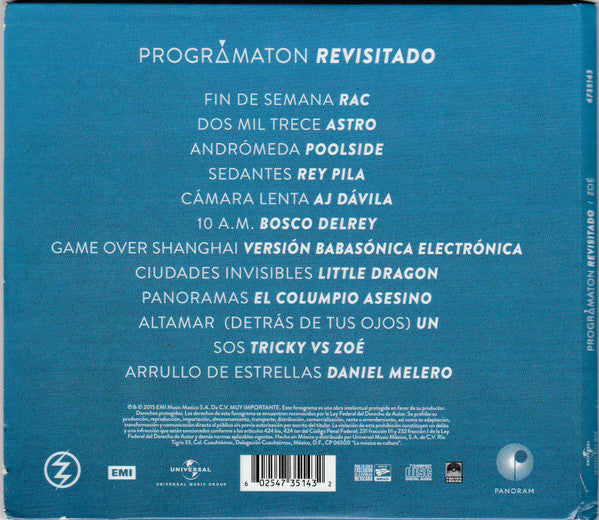 CD Zoe - Programaton Revisitado