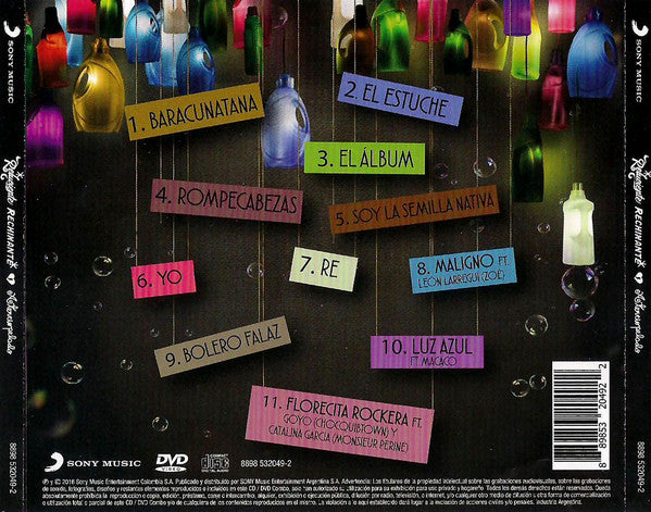 CD+DVD RELUCIENTE RECHINANTE ATERCIOPELADO