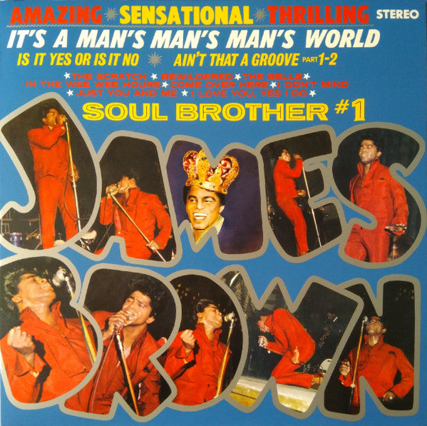 LP James Brown ‎– It's A Man's Man's World: Soul Brother #1