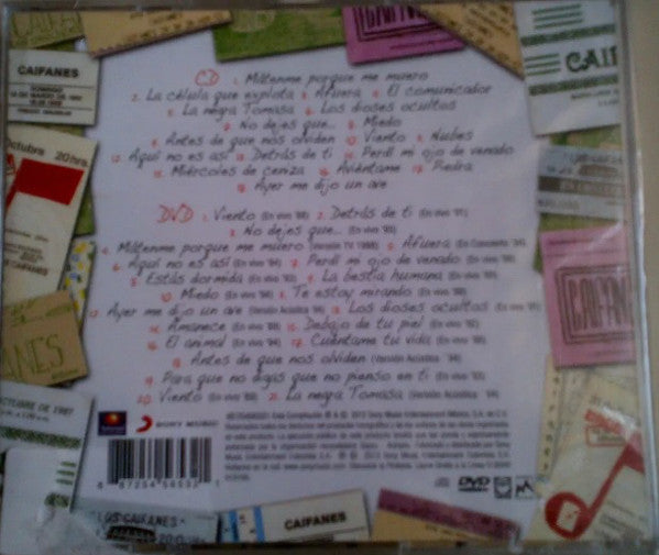 CD + DVD Caifanes ‎– 25 Aniversario