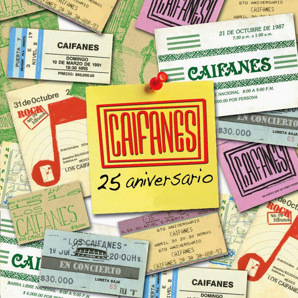 CD + DVD Caifanes ‎– 25 Aniversario