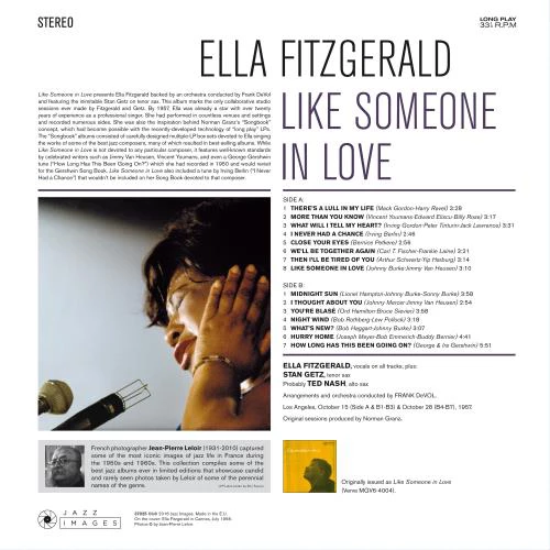 LP Ella Fitzgerald, Frank DeVol And His Orchestra – Like Someone In Love