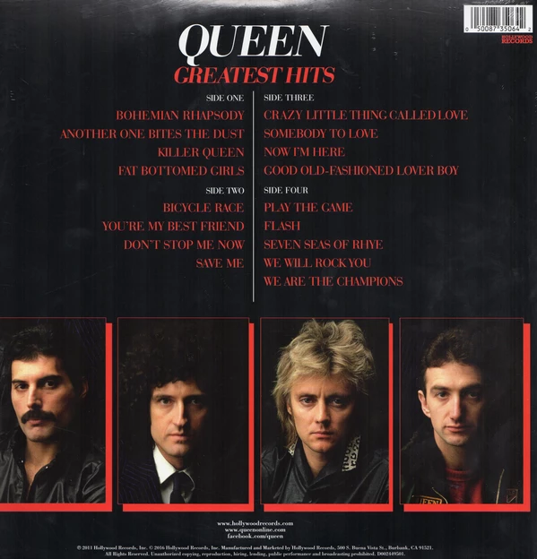 LP X2 Queen – Greatest Hits