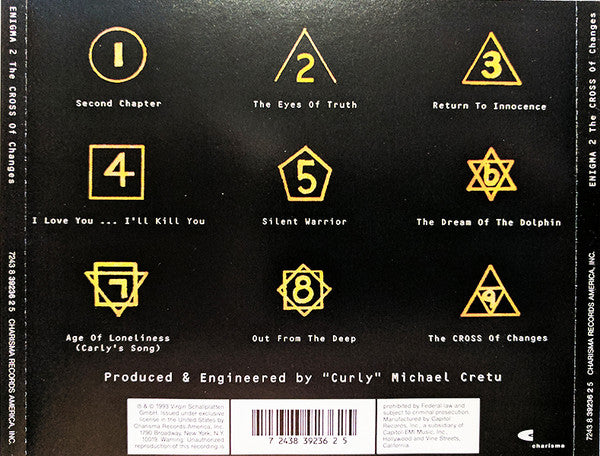 CD Enigma ‎– The Cross Of Changes