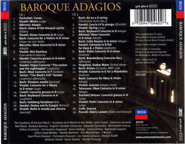 CDX2  Baroque Adagios