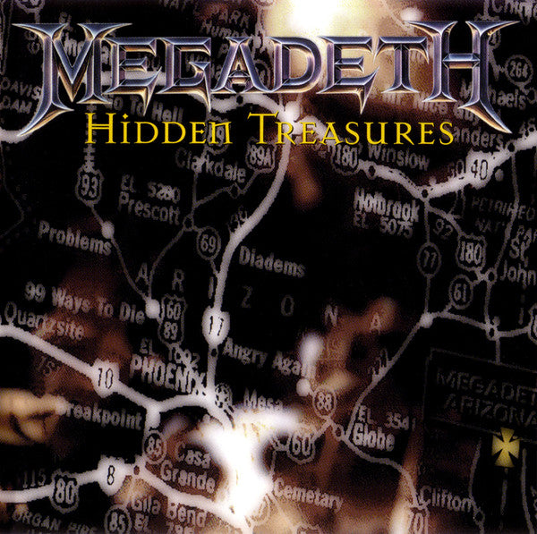 CD Megadeth ‎– Hidden Treasures