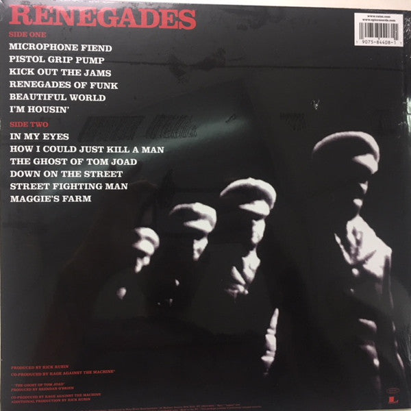LP Rage Against The Machine ‎– Renegades