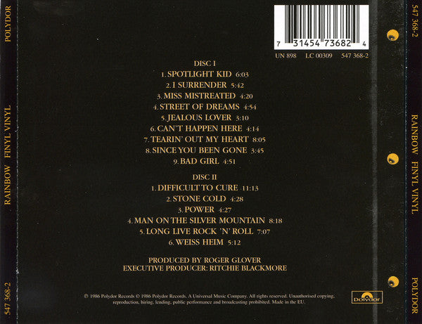 CD X2 Rainbow – Finyl Vinyl