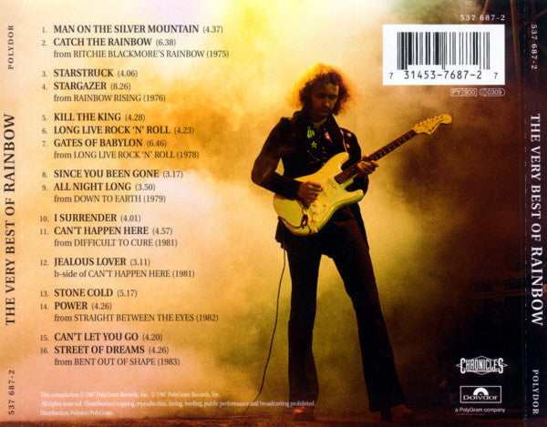 CD Rainbow ‎– The Very Best Of Rainbow