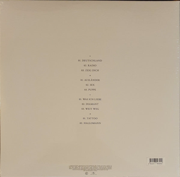 LPX2 Rammstein ‎– Untitled