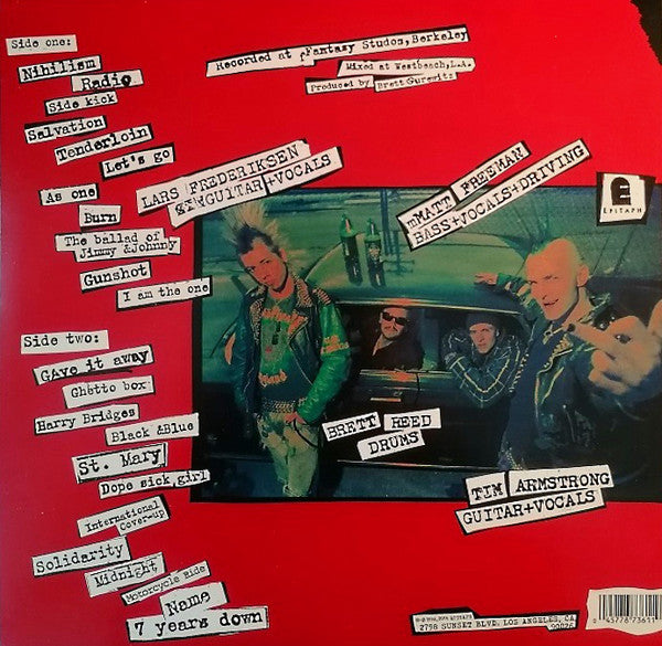 LP Rancid ‎– Let's Go