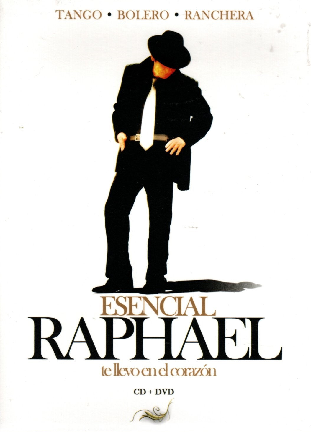CD + DVD Raphael - Te Llevo En El Corazón Esencia