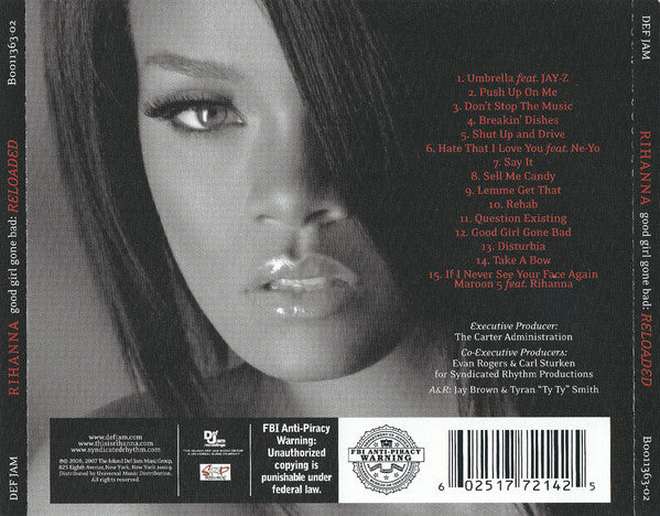 CD Rihanna ‎– Good Girl Gone Bad: Reloaded