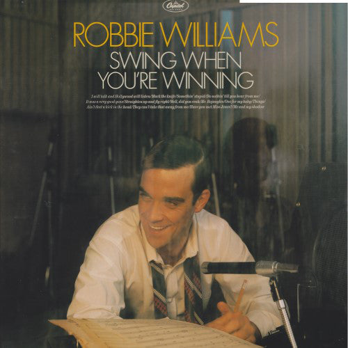 LP Robbie Williams ‎– Swing When You're Winning