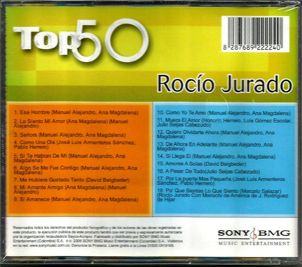 CD Rocio Jurado – Top 50