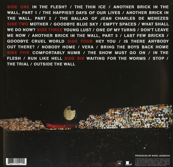 LP X3 Roger Waters ‎– The Wall