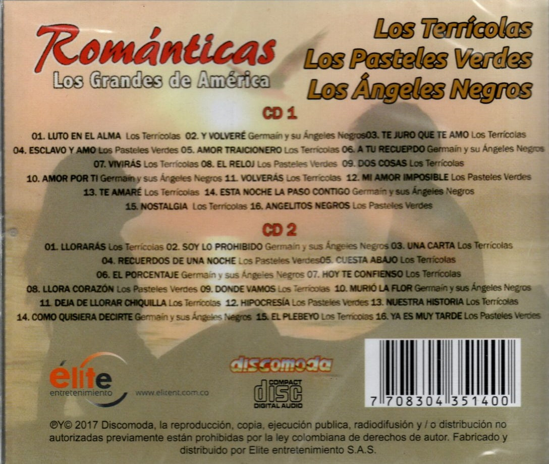 CDX2 Románticas Los Grandes De América