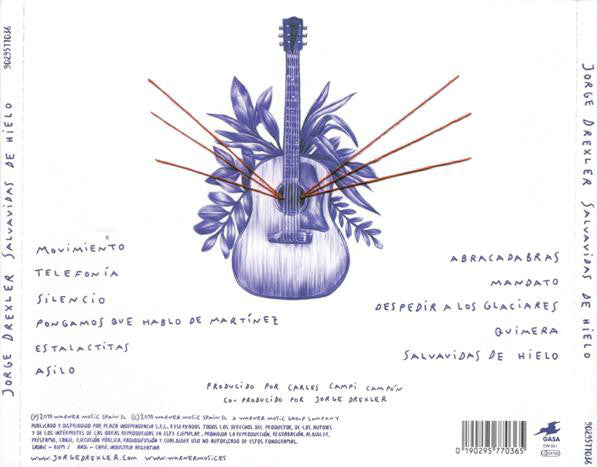 SALVAVIDAS DE HIELO - JORGE DREXLER / CD