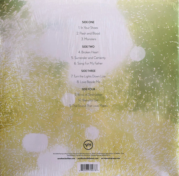 LP X2 Sarah McLachlan ‎– Shine On