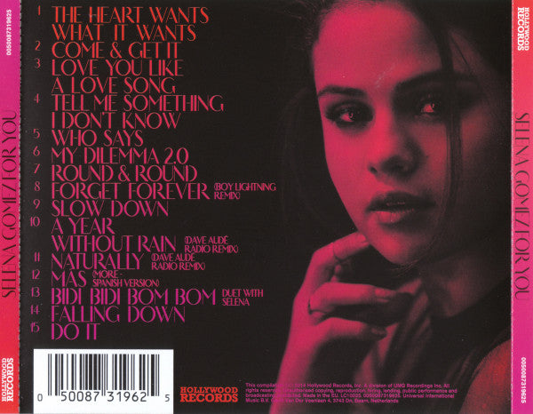 CD Selena Gomez ‎– For You