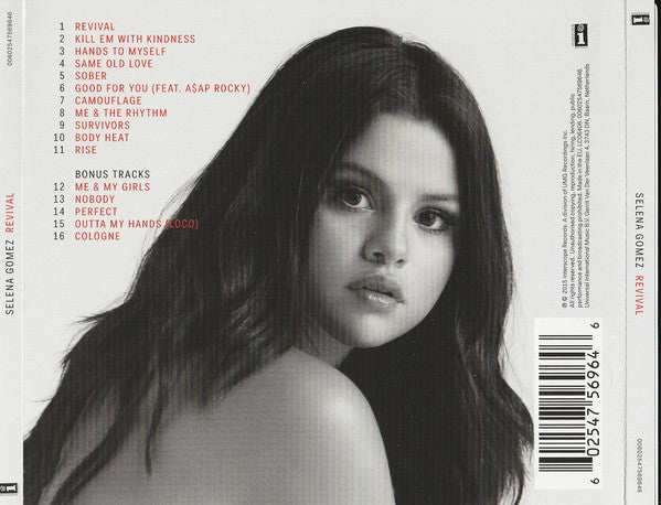 CD Selena Gomez ‎– Revival