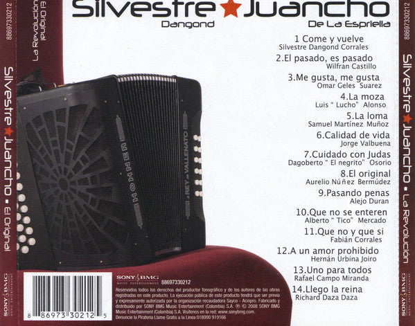 CD Silvestre Dangond & Juancho De La Espriella ‎– El Original / La Revolución