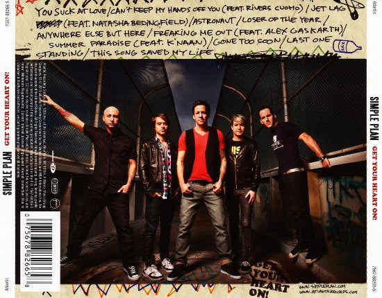 CD Simple Plan ‎– Get Your Heart On!