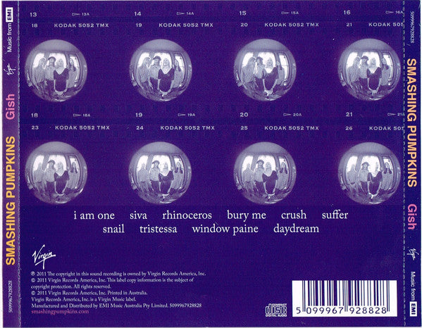 CD Smashing Pumpkins ‎– Gish