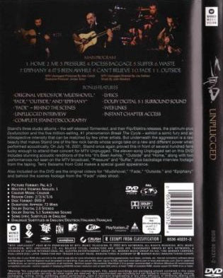 DVD Staind ‎– Unplugged