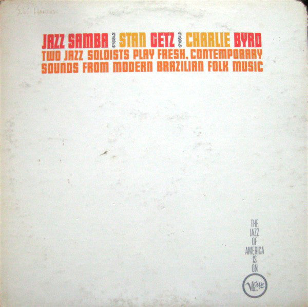 LP Stan Getz / Charlie Byrd ‎– Jazz Samba