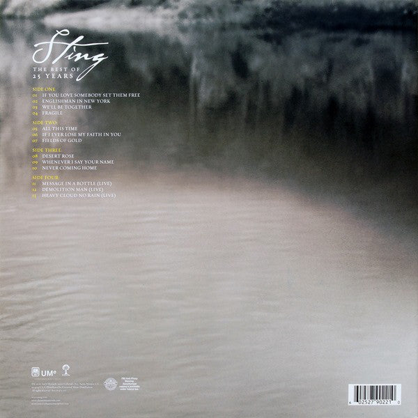 LP X2 Sting ‎– The Best Of 25 Years