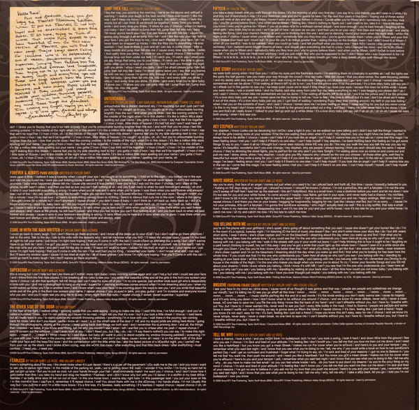 LP x2 Taylor Swift ‎– Fearless (Platinum Edition)