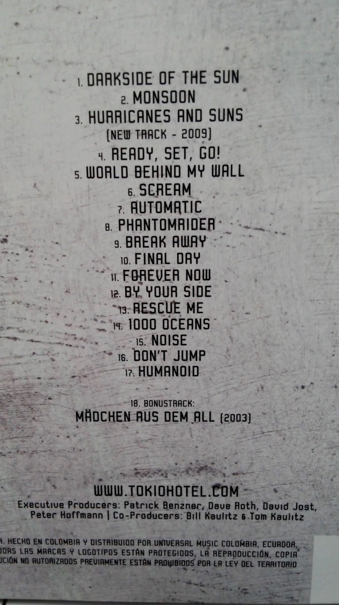 CD Tokio Hotel - Best Of English Version