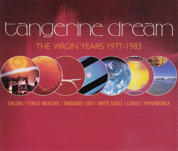 CD X5 Tangerine Dream ‎– The Virgin Years 1977-1983