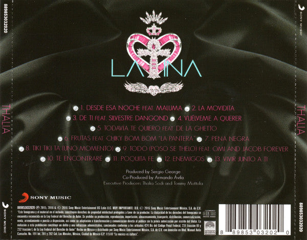 CD Thalia ‎– Latina