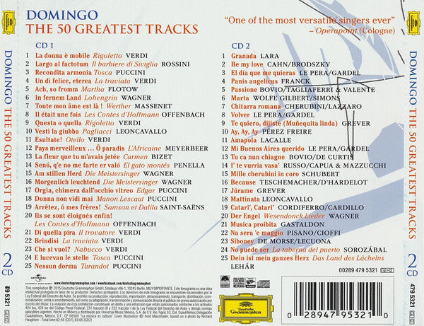CDX2 Domingo ‎– The 50 Greatest Tracks