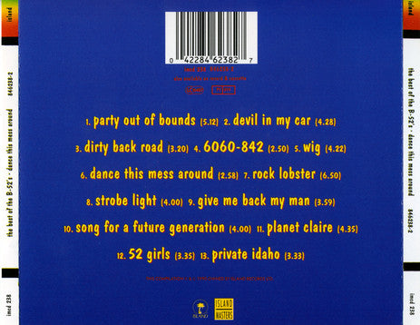 CD The B-52's – Dance This Mess Around - The Best Of