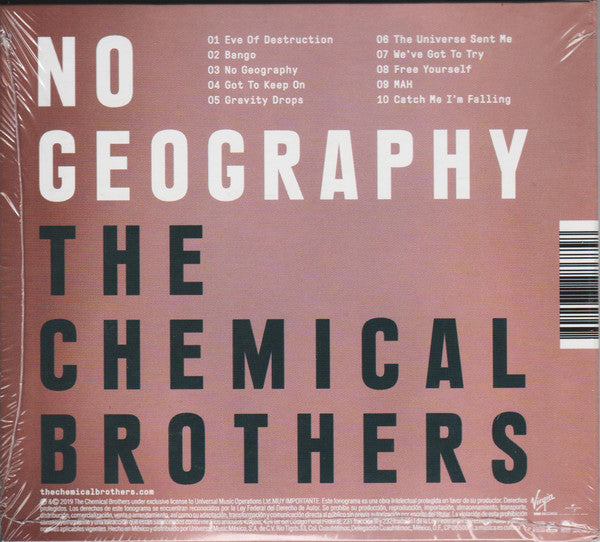 CD The Chemical Brothers ‎– No Geography
