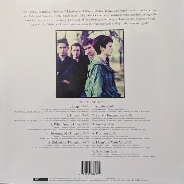 LP The Cranberries ‎– Dreams The Collection
